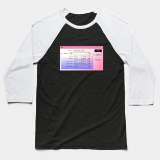 Retro Graphic Designers Baseball T-Shirt